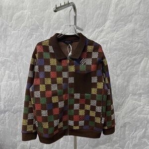 Louis Vuitton Multicolor Checkered Blazer